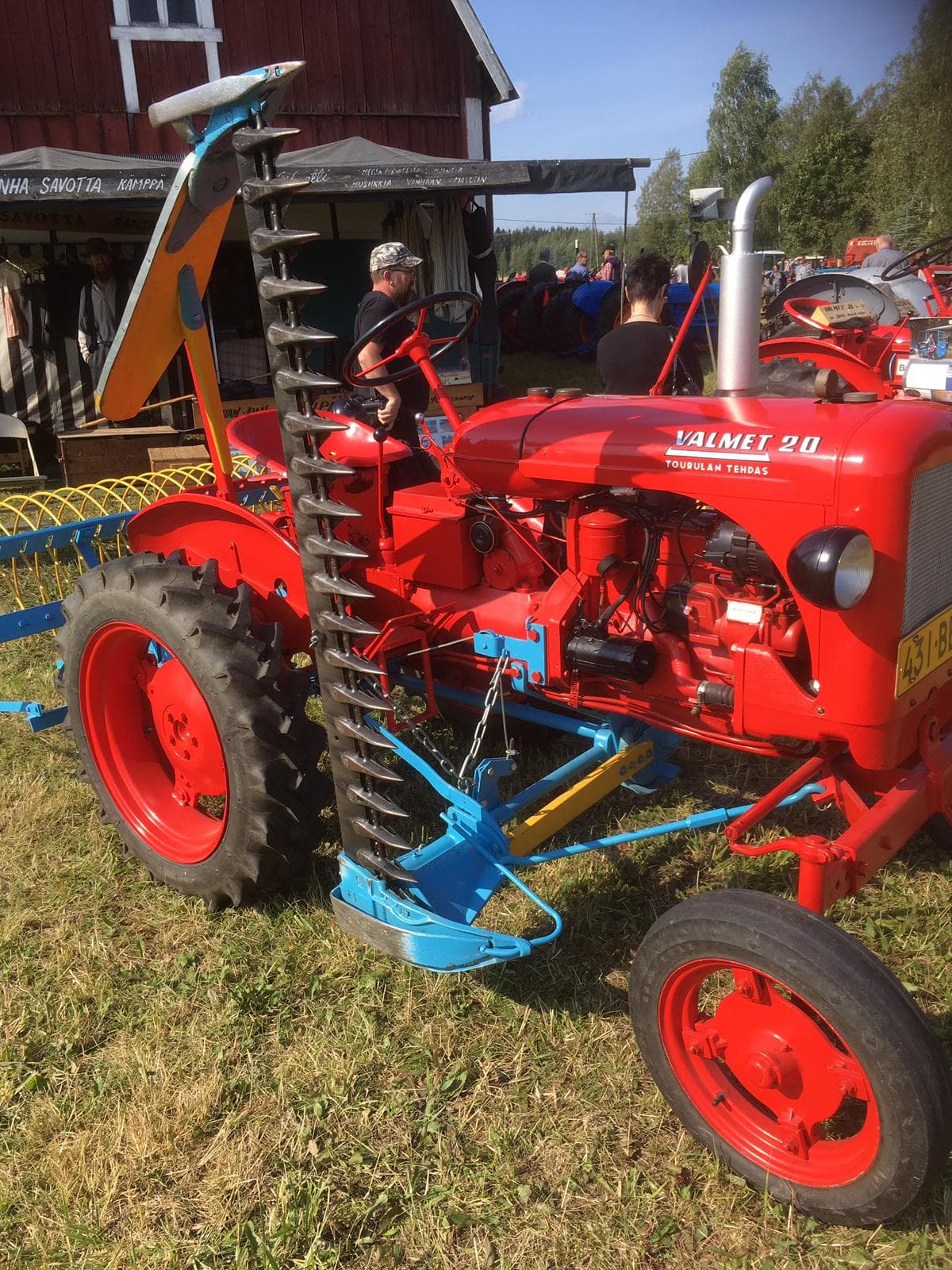image of a tractor