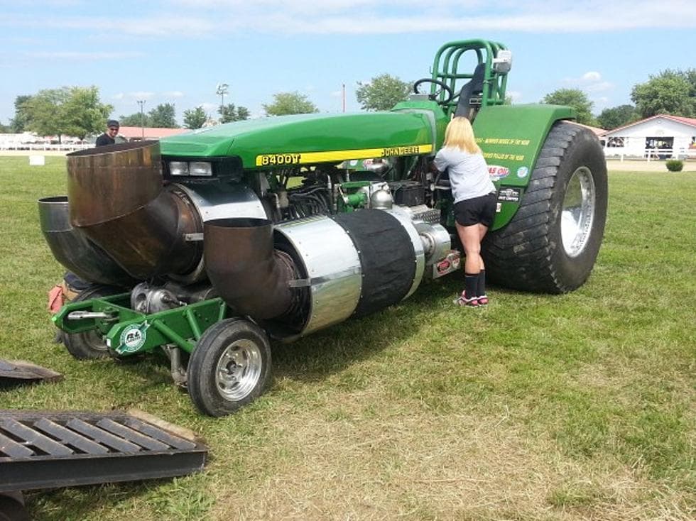 image of a tractor