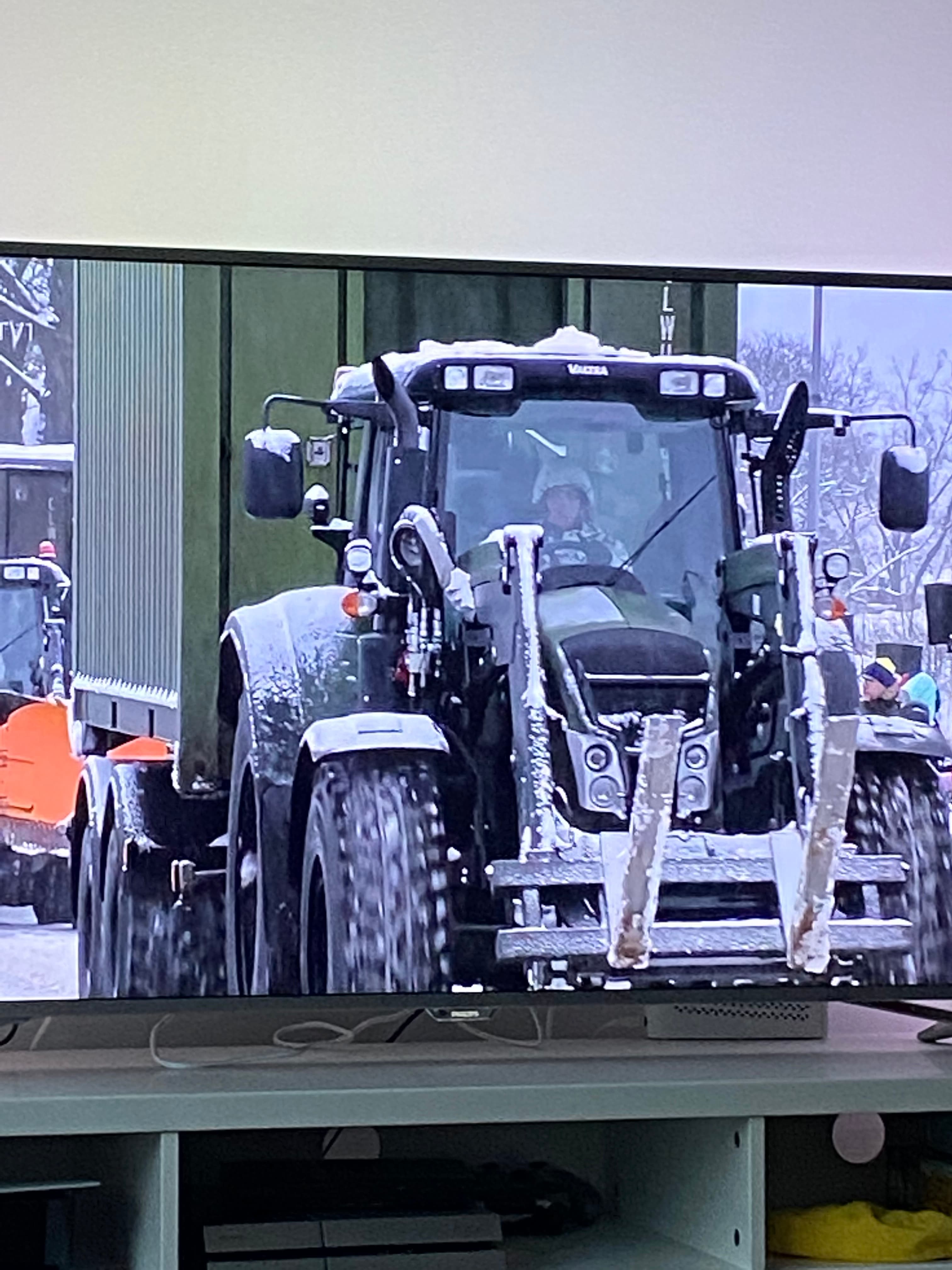 image of a tractor