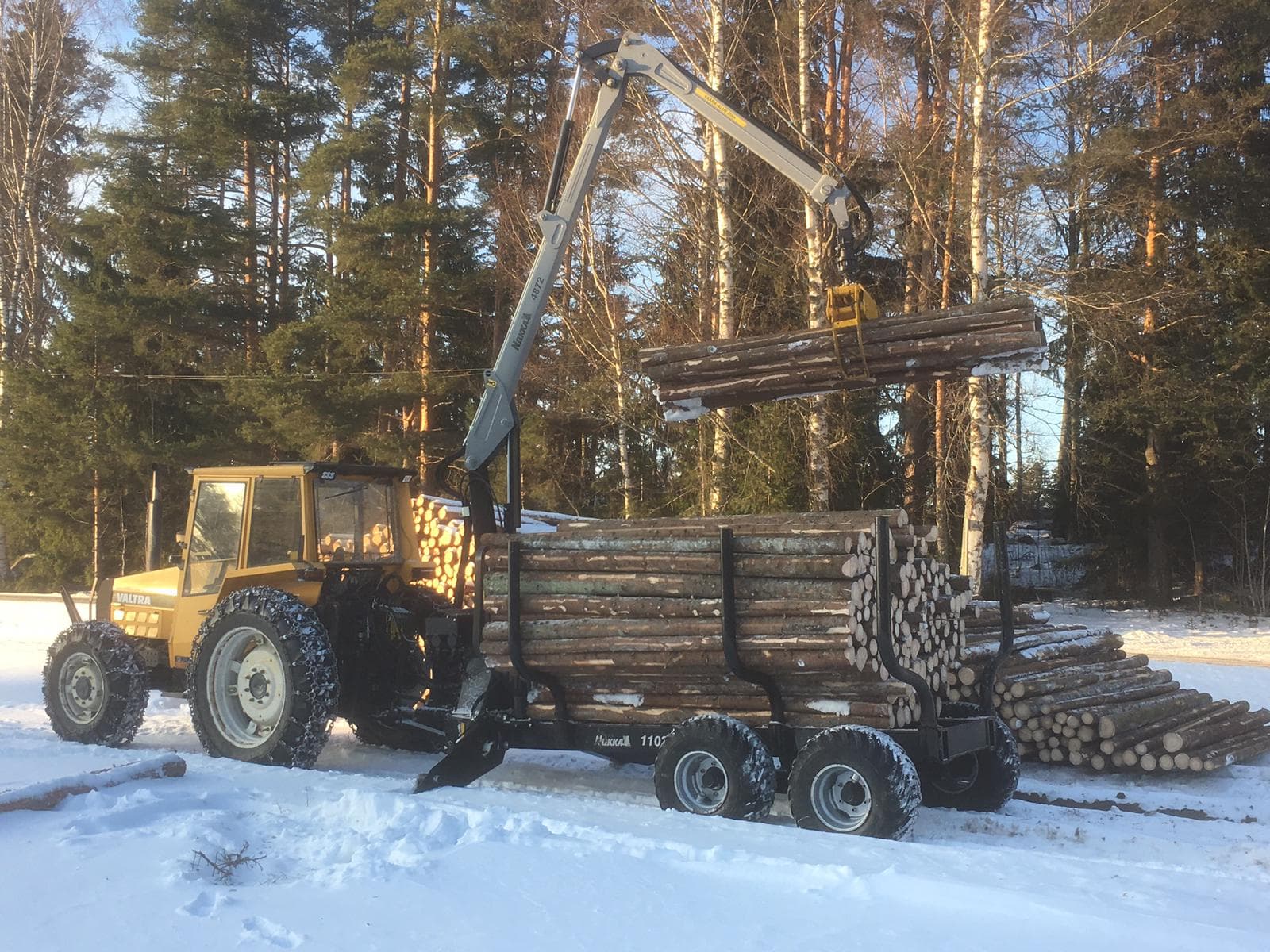 image of a tractor