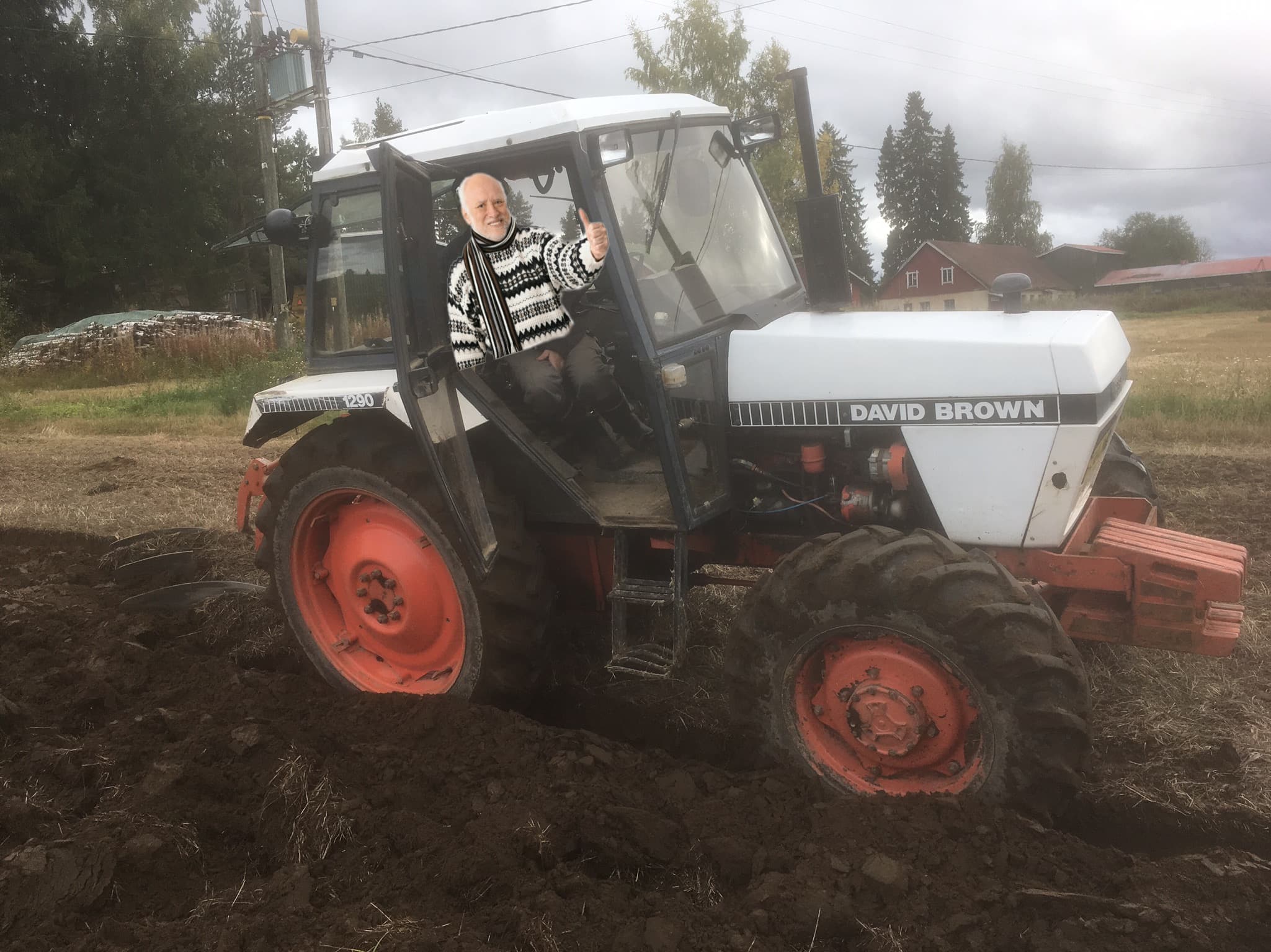 image of a tractor
