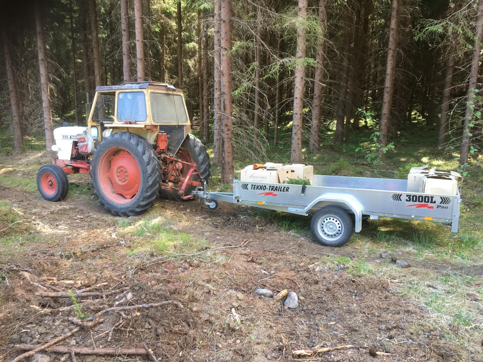 image of a tractor