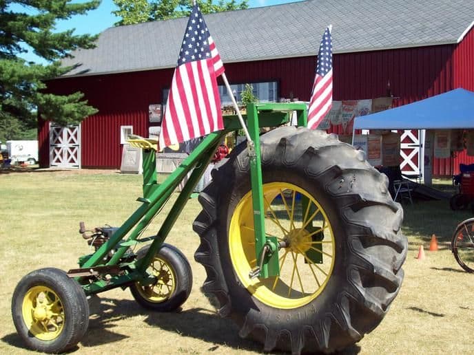 image of a tractor