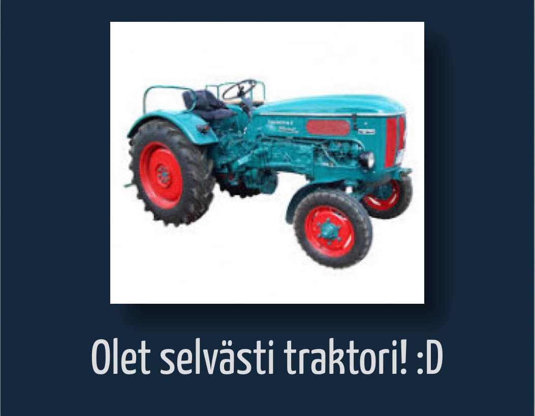 image of a tractor