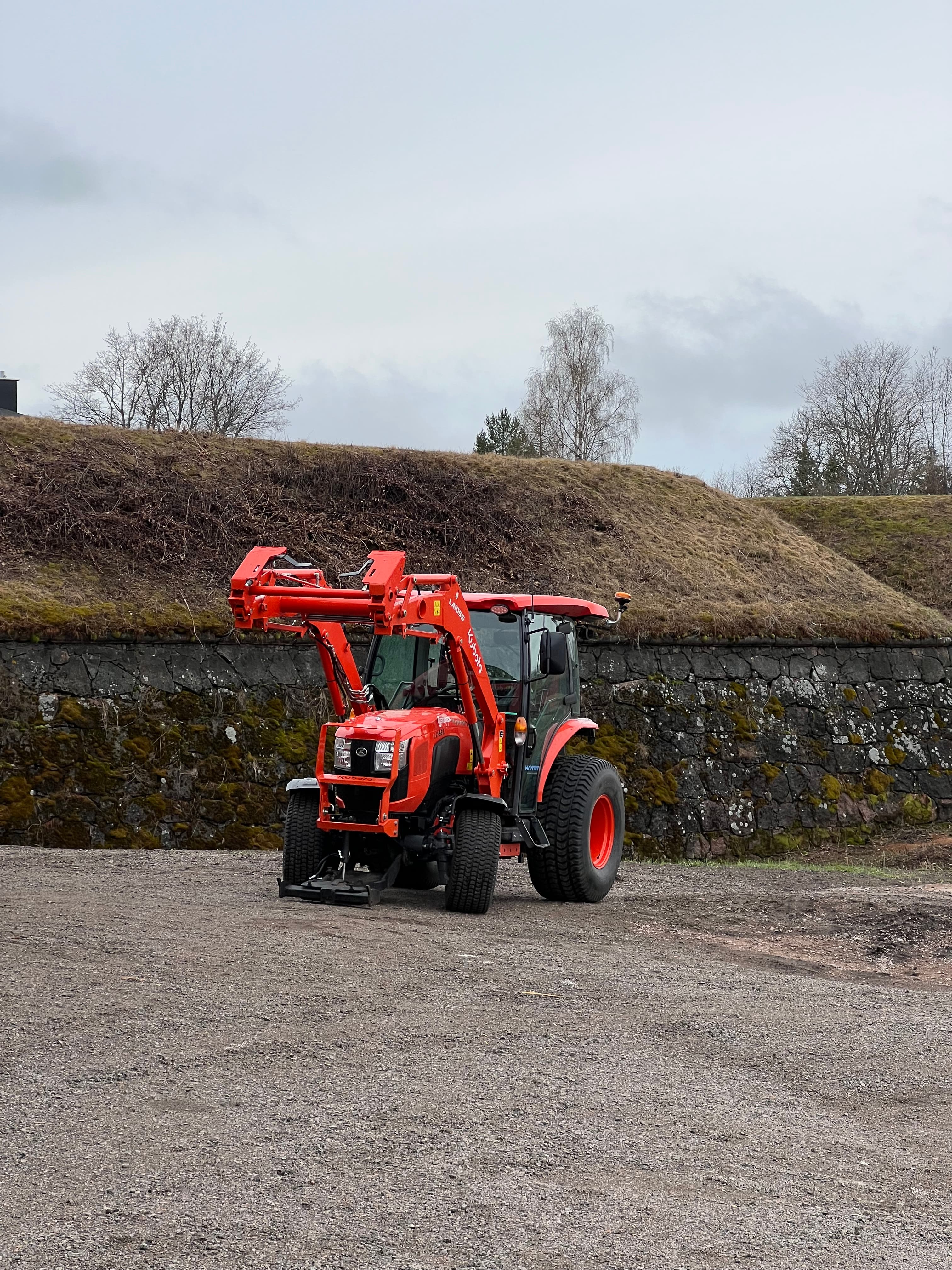 image of a tractor