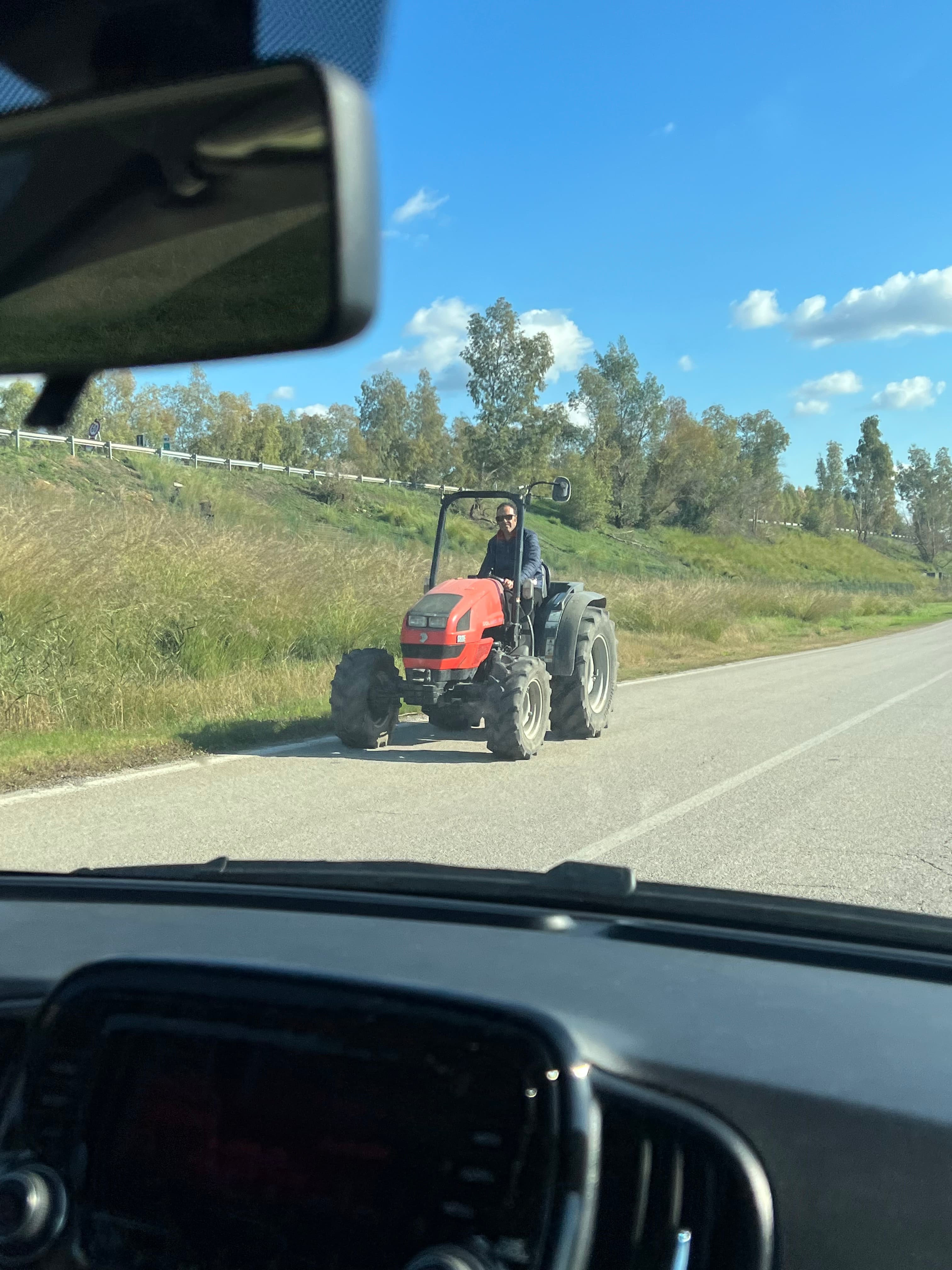 image of a tractor