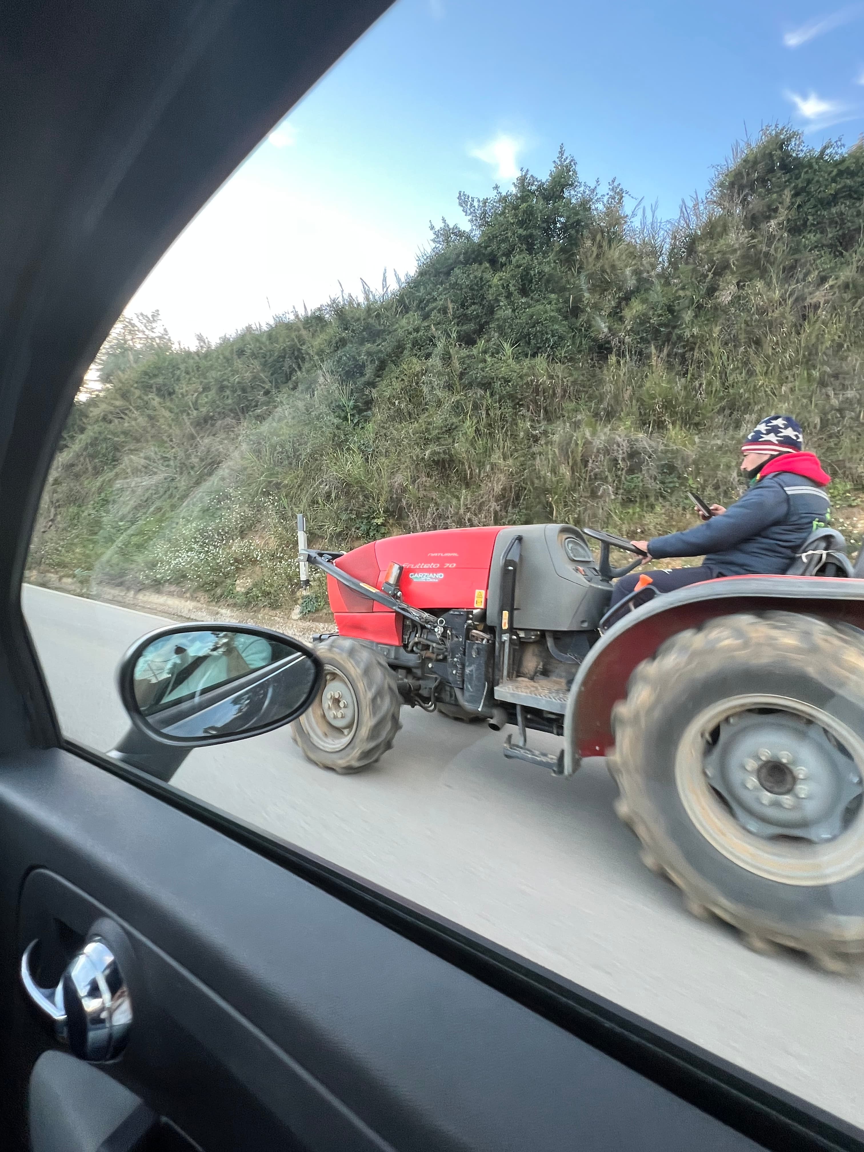 image of a tractor