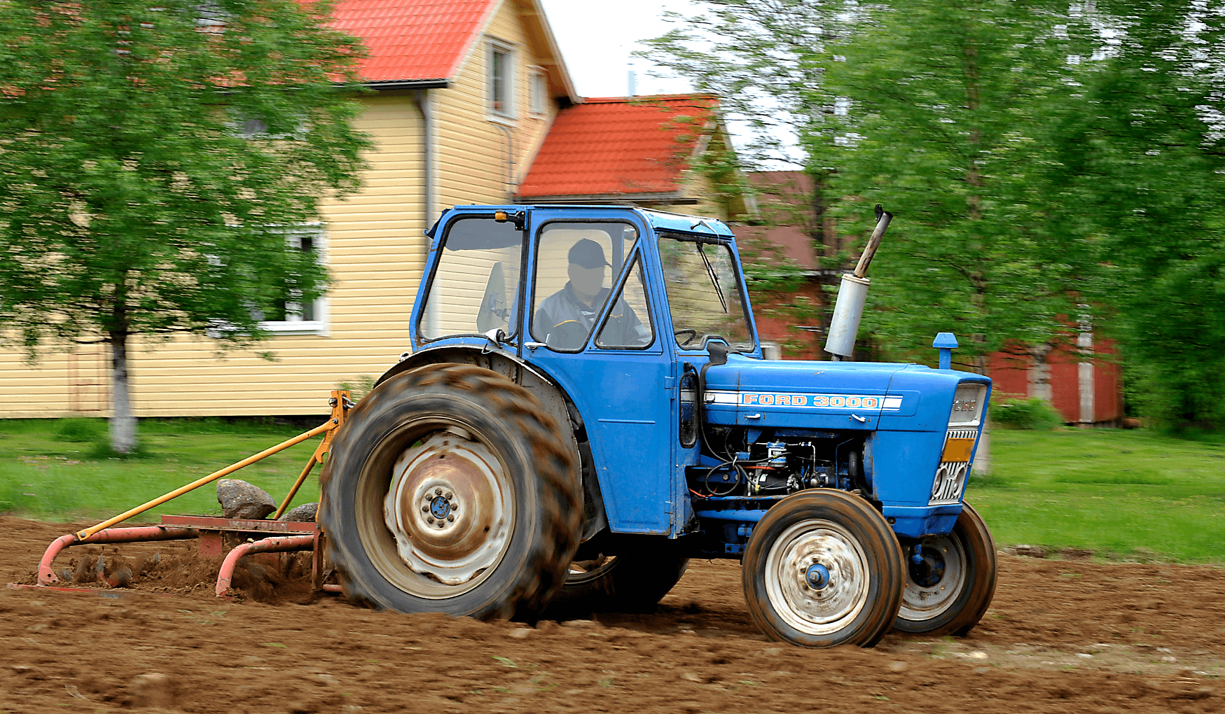 image of a tractor