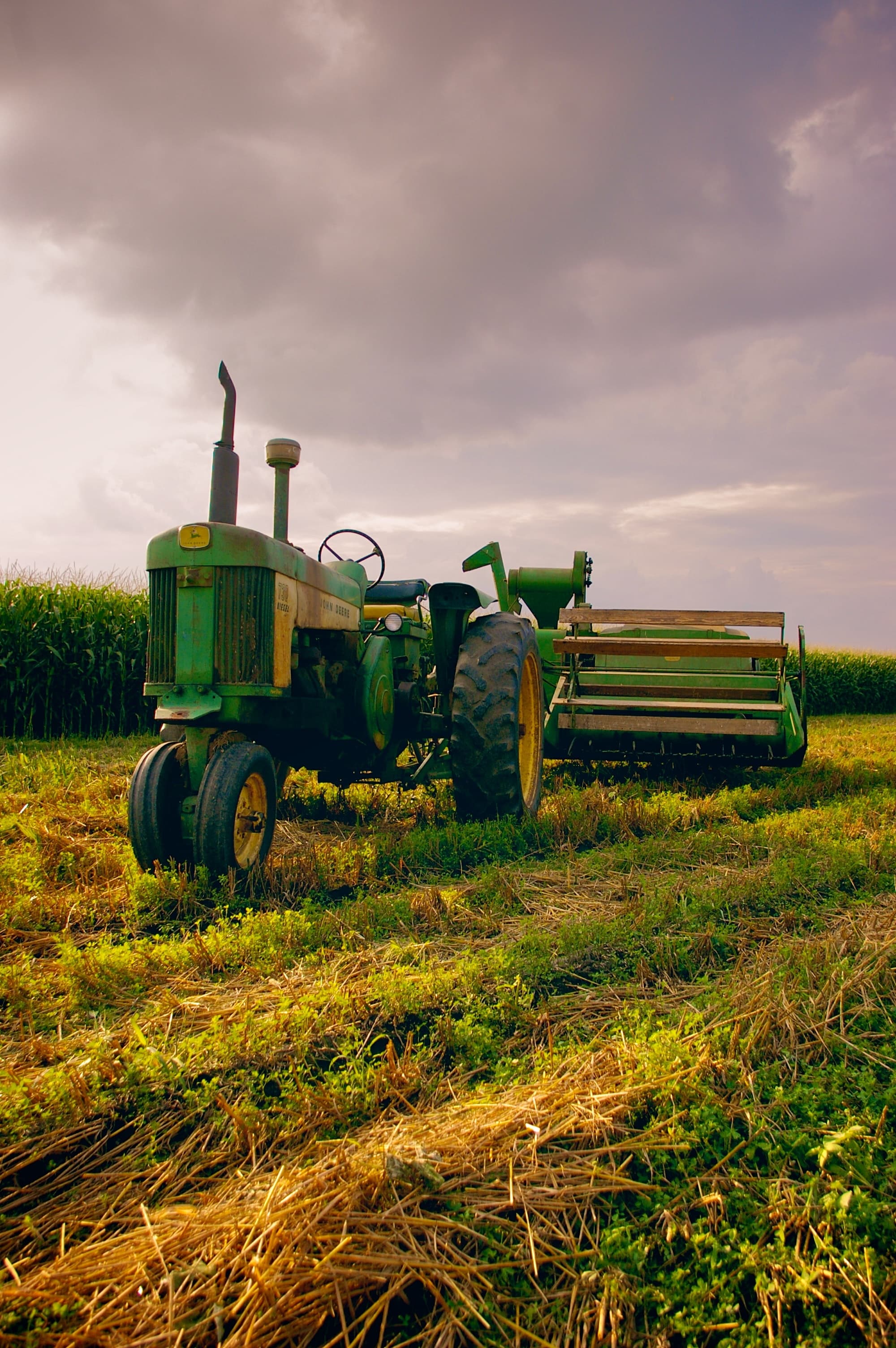 image of a tractor