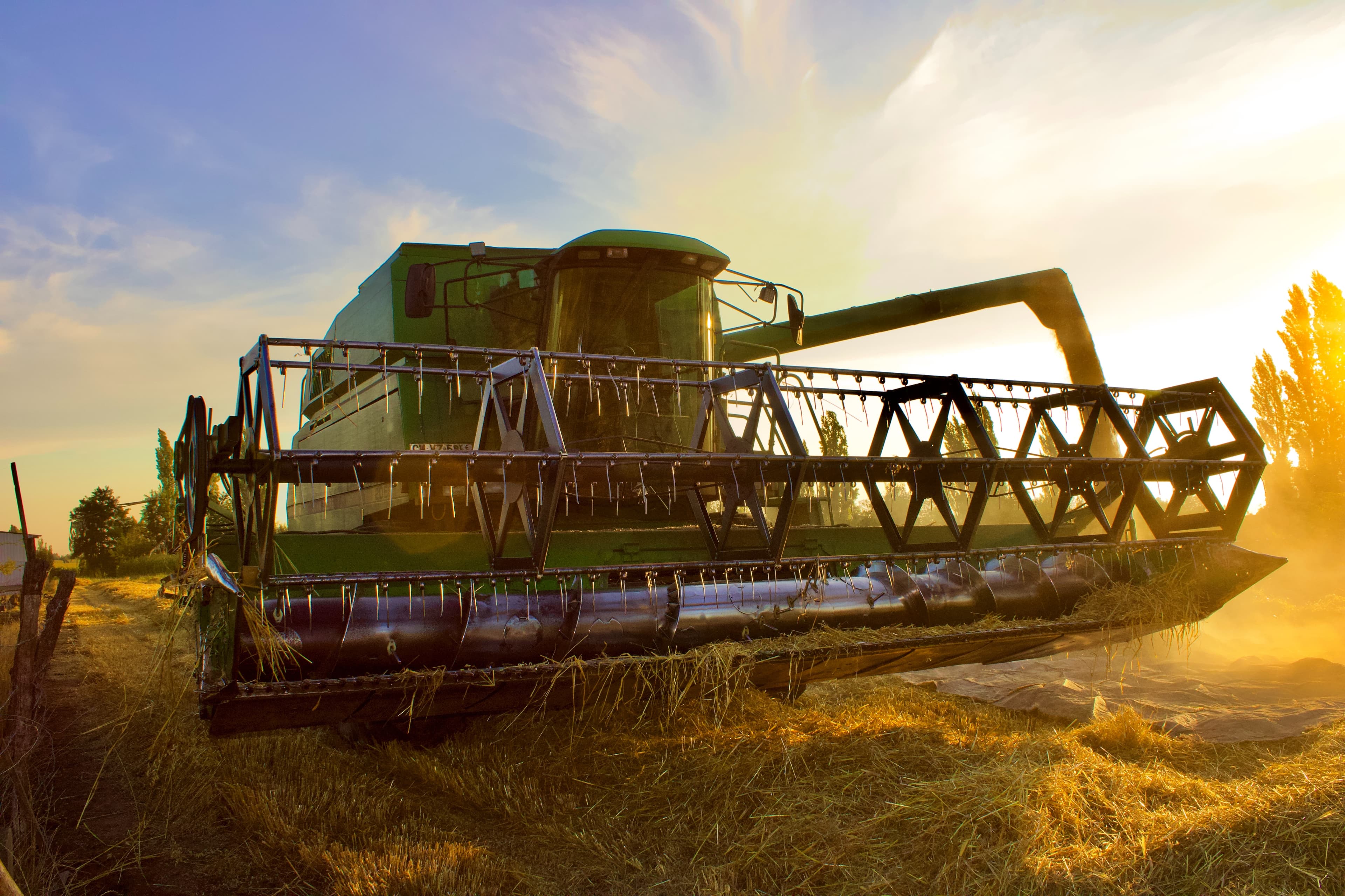 image of a tractor