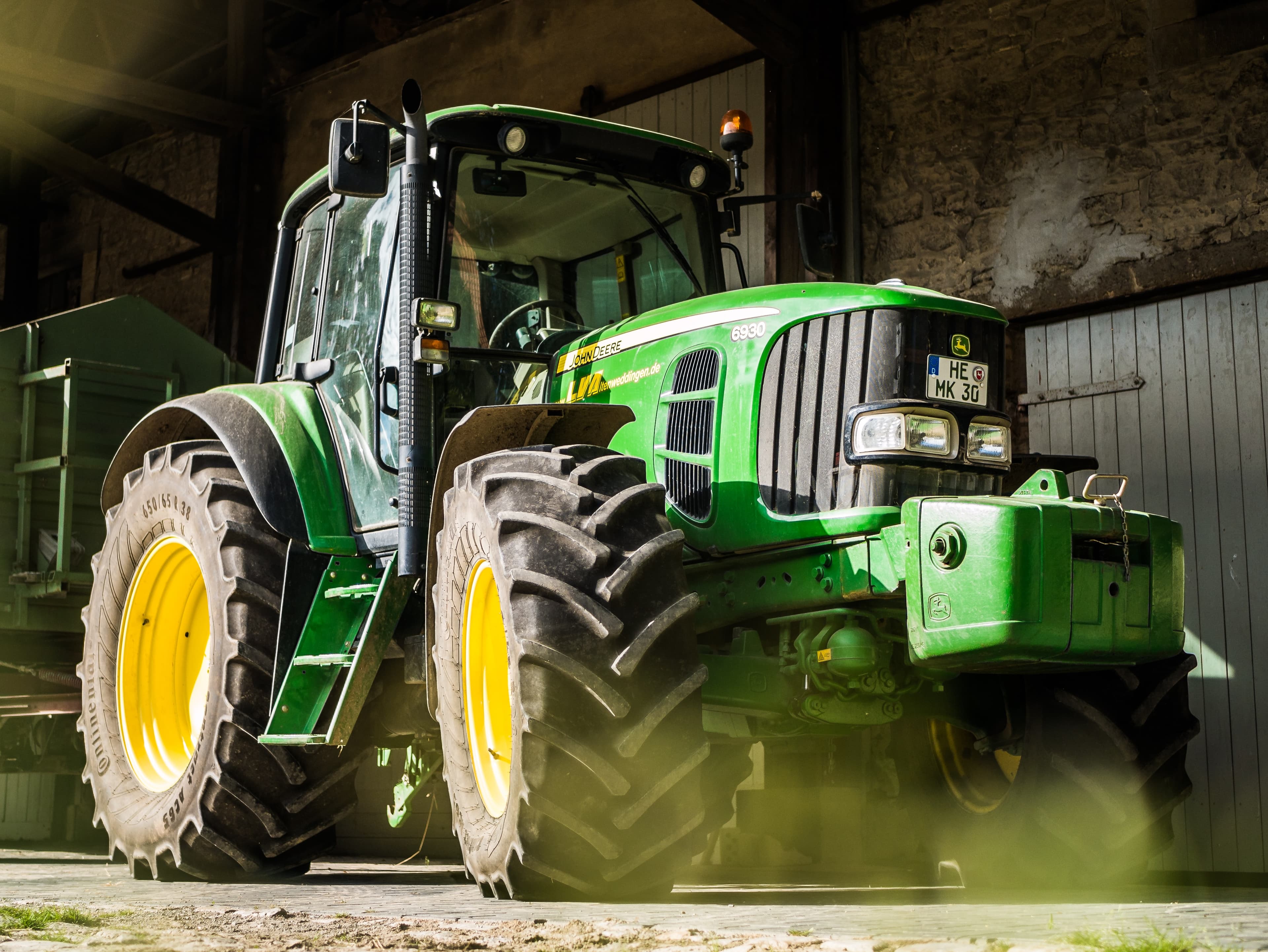 image of a tractor